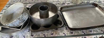 Photo of free Cake, muffin tin, roasting pan (Community Center) #1