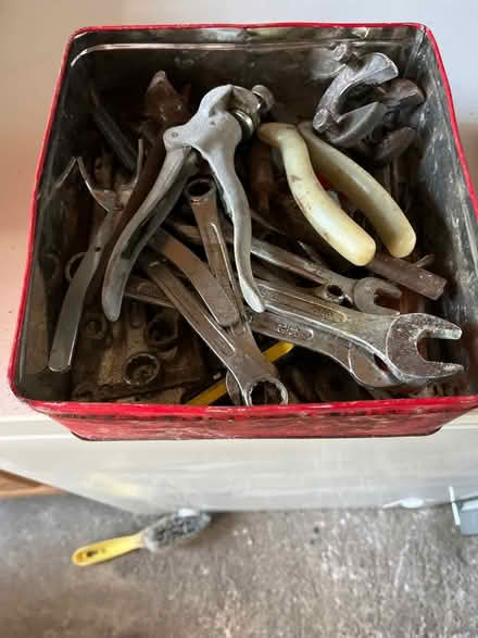 Photo of free Tin of tools (Kingsway) #1