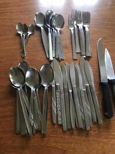 Photo of free Stainless steel cutlery (South Lopham IP22) #1