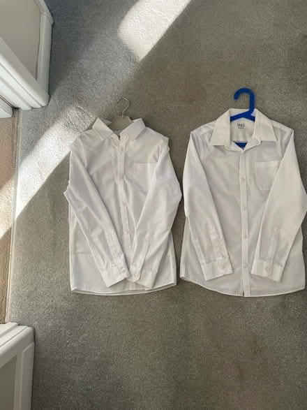Photo of free 2 x white school shirts (Westbury on Trym BS9) #1