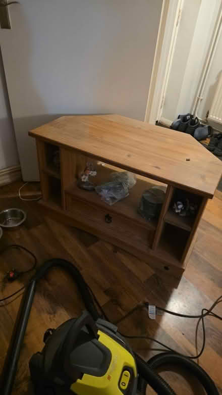 Photo of free Oak tv cabinet (Romford RM6) #1