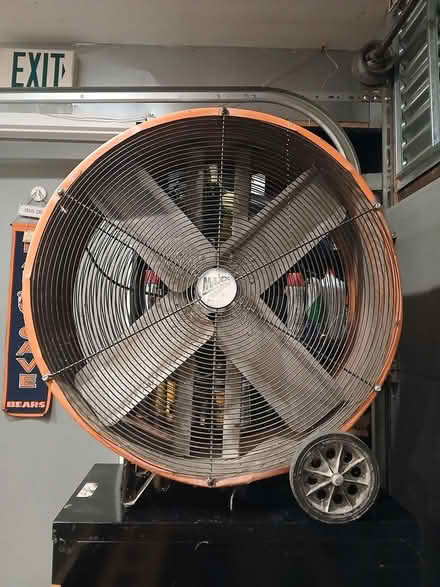 Photo of free Industrial fan (Plainfield, IL) #1