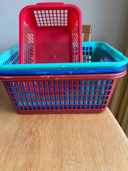 Photo of free Storage baskets. (Bexleyheath DA6) #1