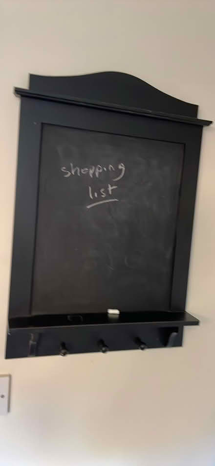 Photo of free Chalkboard with hooks (CV23, Coton Park) #3