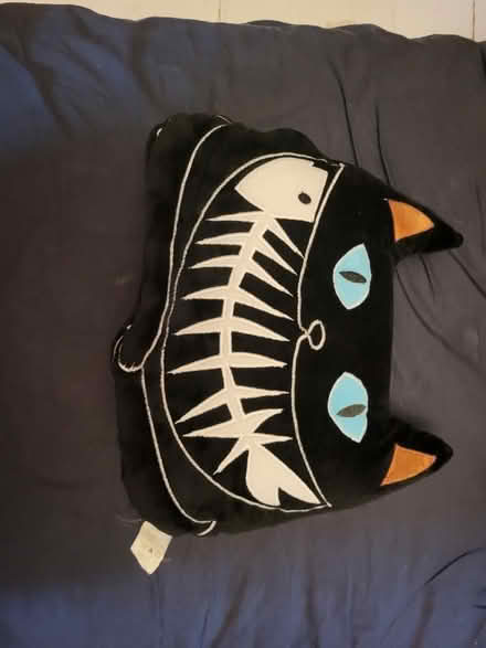 Photo of free Black cat pillow (West Croydon CR0) #1