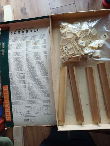 Photo of free Scrabble board game (Morley DE21) #1