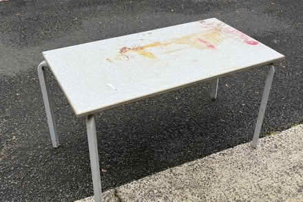 Photo of free Low table for workshop/crafts (Low Moor BB7) #1