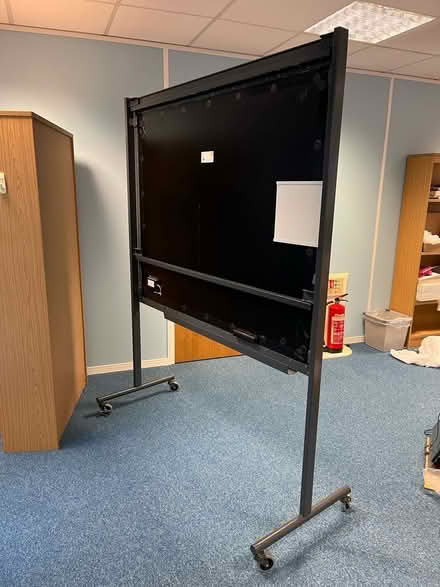 Photo of free Large whiteboard on wheeled stand (Trowbridge BA14) #3