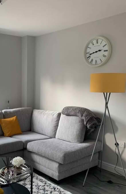 Photo of free Lampshade mustard 17” x 17” (Swindon SN25) #1