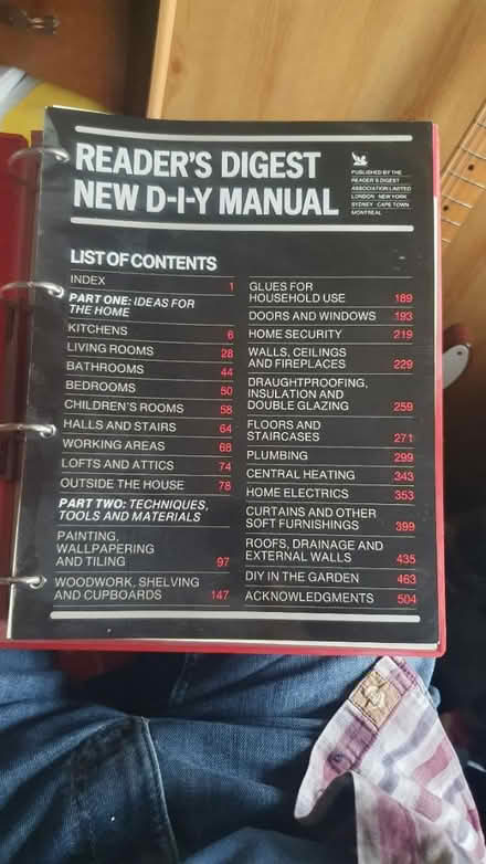 Photo of free Readers Digest New DIY manual (L35) #2