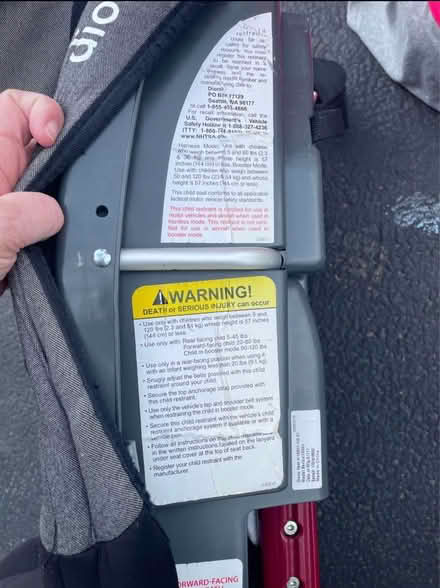 Photo of free Diono Car Seats (Woodridge) #4
