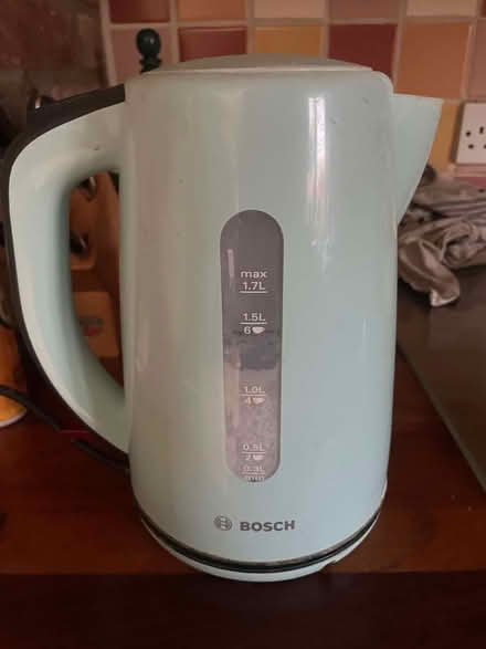 Photo of free Kettle light blue handy spare Bosch (Loddon NR14) #1