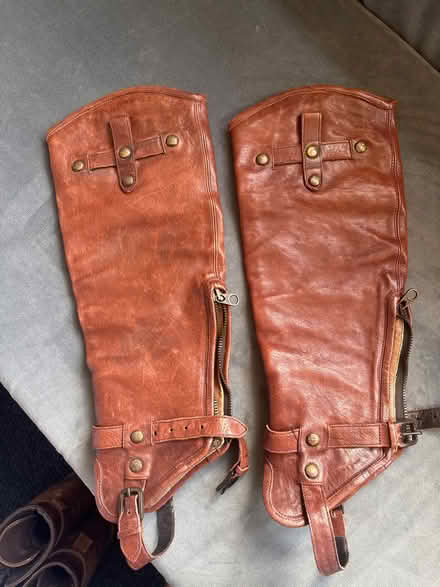 Photo of free Leather cuffs for boots (Elwood) #1