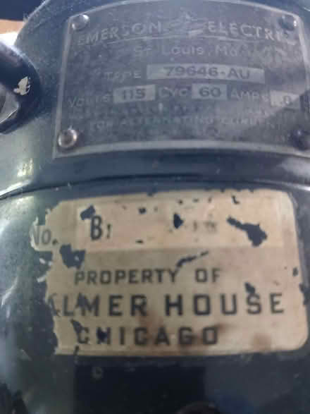 Photo of free Vintage Emerson Elec Table Fan (Plainfield, IL) #3