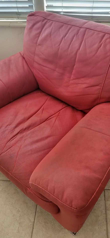 Photo of free Red Sofa and Chair- Hollywood Beach (Hollywood Beach) #4