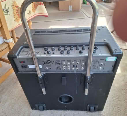 Photo of free Pevey three channel amplifier. (Brookside TF3) #1