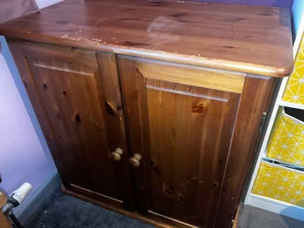 Photo of free Wooden PC/Computer Cabinet Desk (Chard TA20) #1