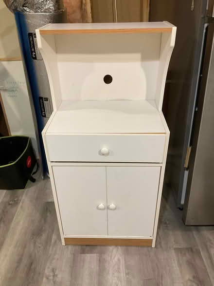 Photo of free Microwave/toaster oven stand (Bloor and east mall, Etobicoke) #1