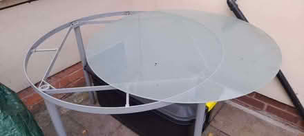 Photo of free Large glass top garden table (Wake Green B13) #3