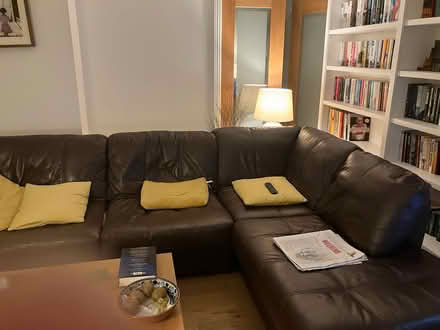 Photo of free Leather Corner Sofa (Rathfarnham) #1