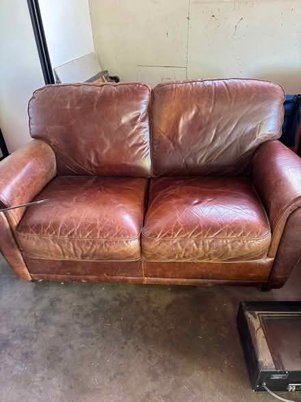 Photo of free 3 pc. Leather Furniture (Saratoga Woods) #1