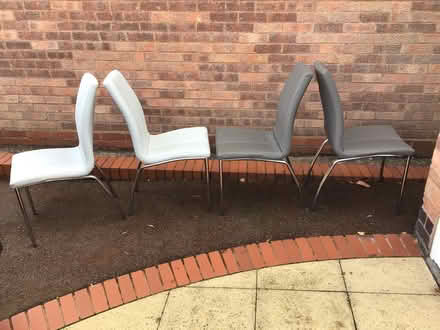 Photo of free 4 kitchen chairs (Sharmans Cross B91) #2