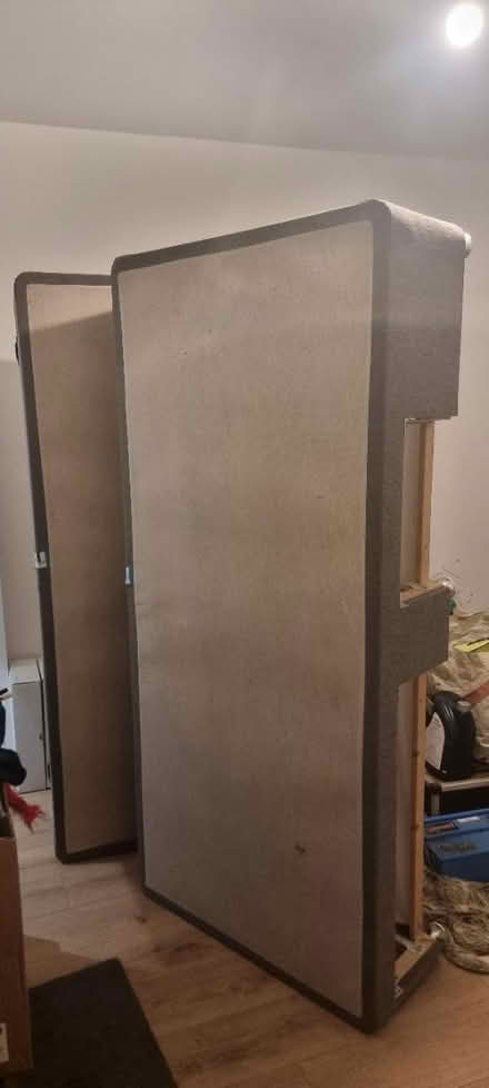 Photo of free Superking divan bed base+ headboard (Worksop centre S80) #1