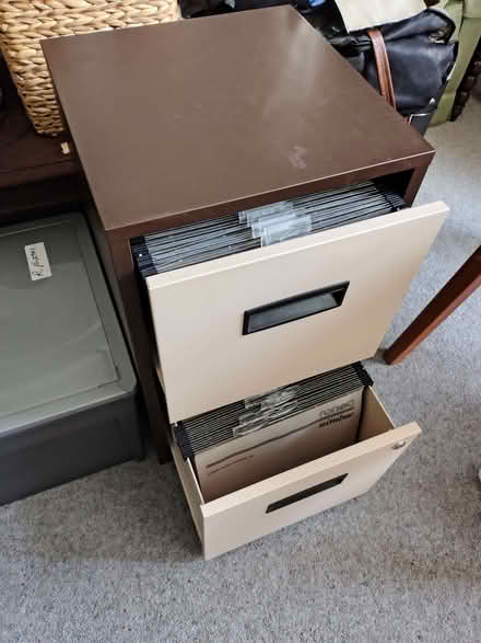 Photo of free 2 drawer A4 filing cabinet (Dyke Road area BN1) #2