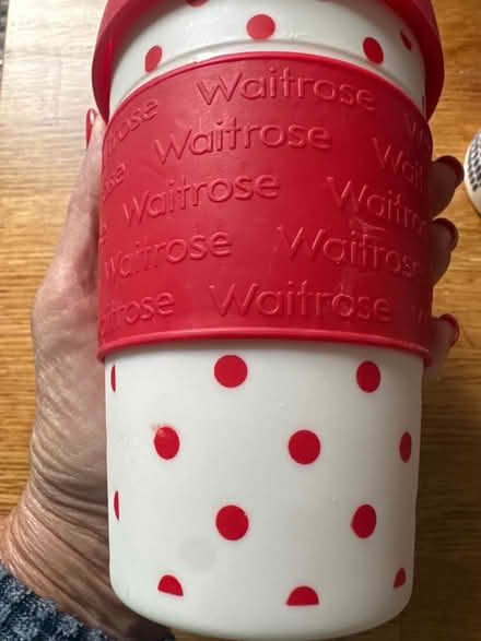Photo of free Waitrose Re Use coffee cups (Trumpsgreen GU25) #2