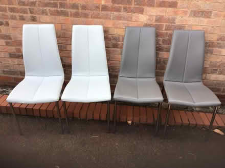 Photo of free 4 kitchen chairs (Sharmans Cross B91) #1