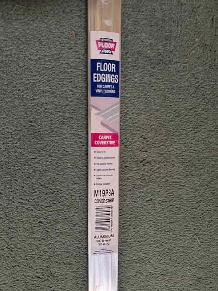 Photo of free Metal carpet gripper. Brand new. (Gayton CH60) #2