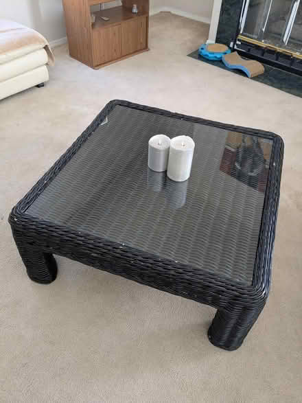 Photo of free Ratan & Glass Coffee Table (Near Boise State) #1