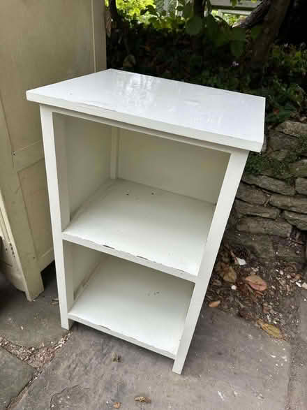 Photo of free White open shelving unit (Lansdown) #1