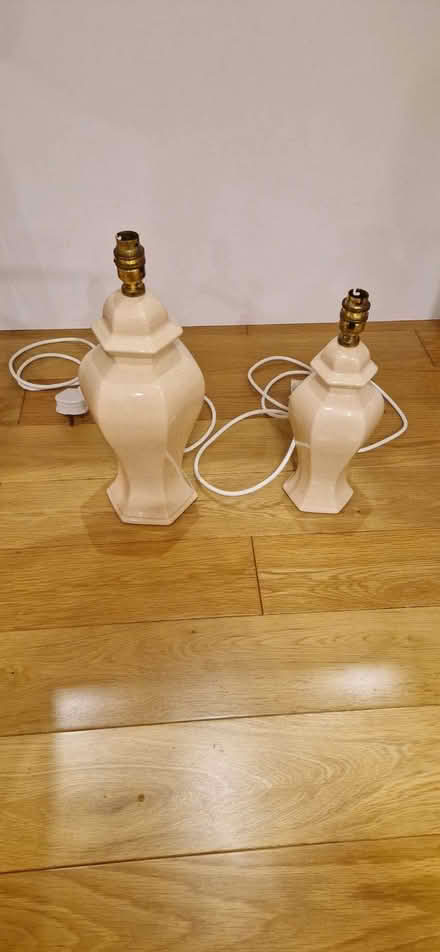 Photo of free Peach lamp bases (Buckstone EH10) #1