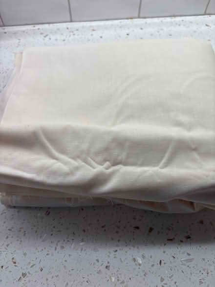 Photo of free Cotton curtain lining material (Boxmoor, Hemel Hempstead) #1