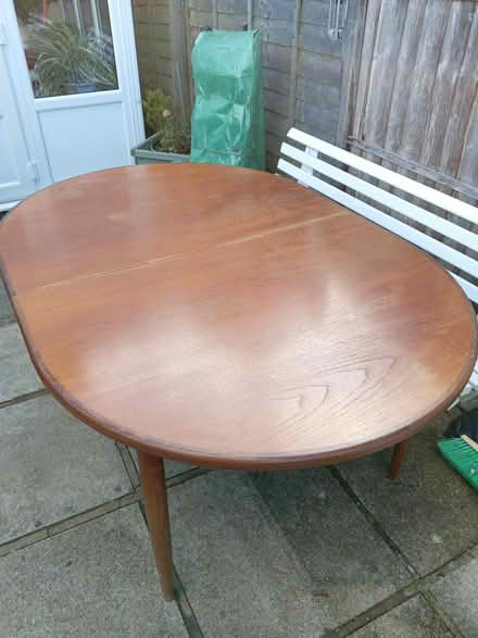Photo of free GPlan Teak Dining table & 4 chairs (Bishops Caundle, Sherborne DT9) #1