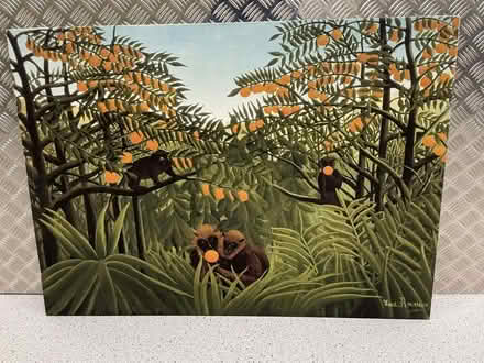 Photo of free Rousseau framed canvas print (Agar Grove N7) #1