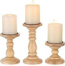 Photo of Candlesticks For Pillar Candles (Kircubbin BT22) #1