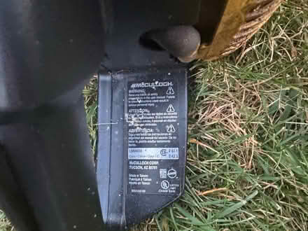 Photo of free McCullough Chainsaw (Streamwood) #3