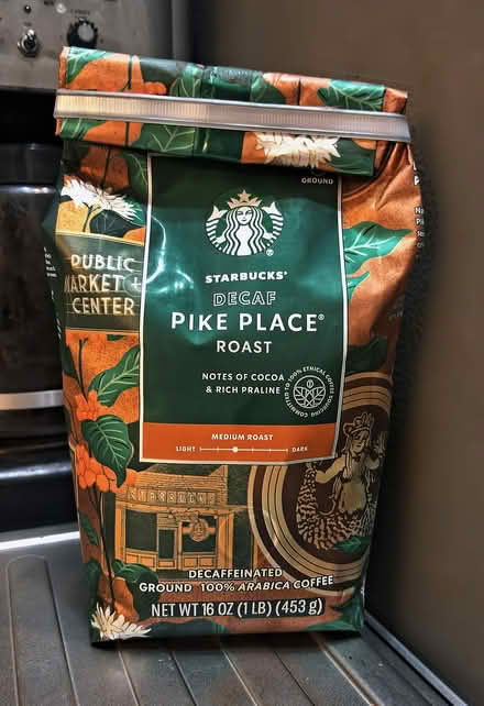 Photo of free Starbucks Decaf Ground Coffee (upper west side) #1