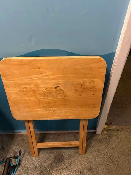 Photo of free TV dinner table (North Berkeley) #1