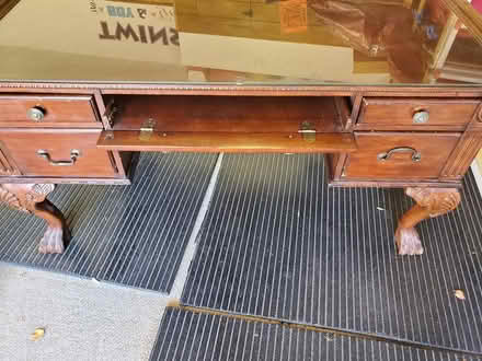 Photo of free Office Desk including glass top (Harleysville PA) #1