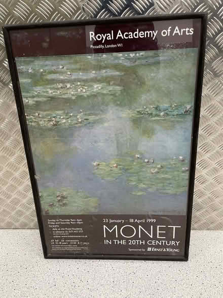Photo of free Framed Monet exhibition poster (Agar Grove N7) #1