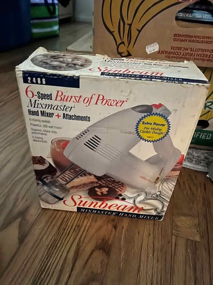 Photo of free Mixmaster hand mixer (San Mateo) #1
