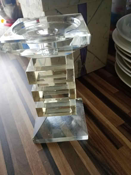 Photo of free Glass candle holder 2X (Dagenham RM10) #2