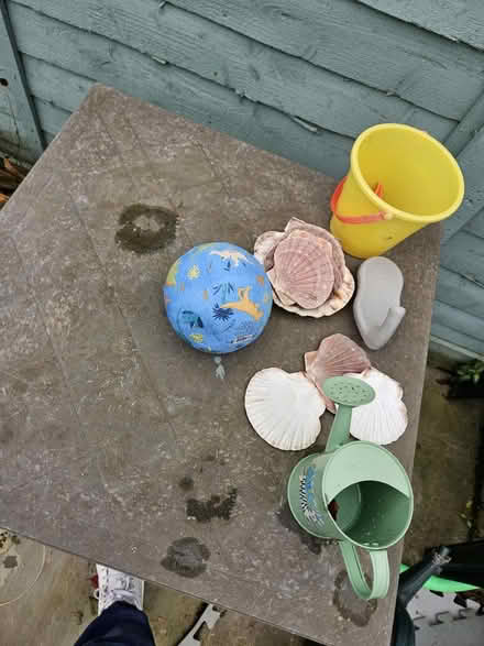 Photo of free Plastic garden table (CV8) #3