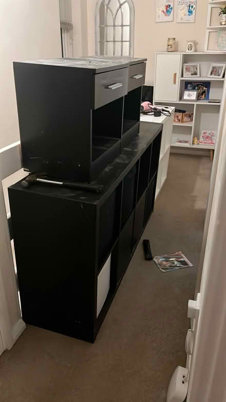 Photo of free Kallax unit tv unit and bedside units x2 (Westwood) #2