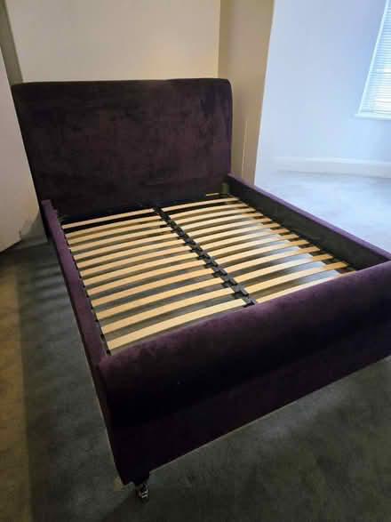 Photo of free King size bed frame (Winchmore Hill N21) #3