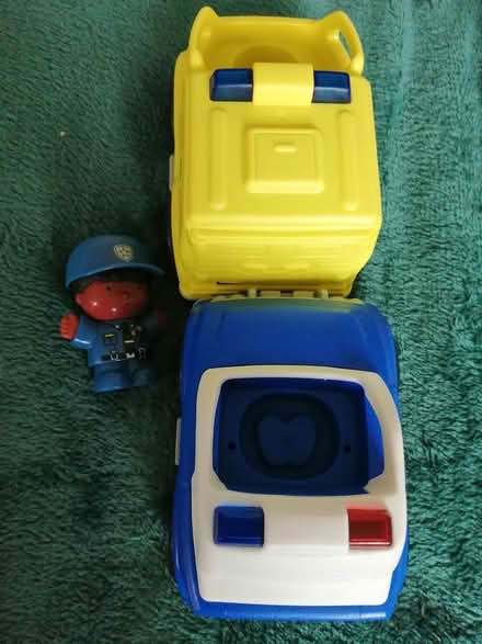 Photo of free Ambulance! Police vehicle & figure (Worcester) #2