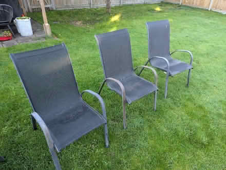 Photo of free 6 garden chairs (Kenpshott RG22) #3